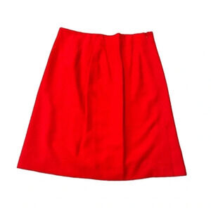 Vintage A-Line JNY skirt in a great  red! Size 14